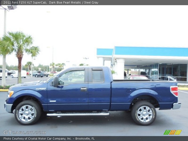  2012 F150 XLT SuperCab Dark Blue Pearl Metallic