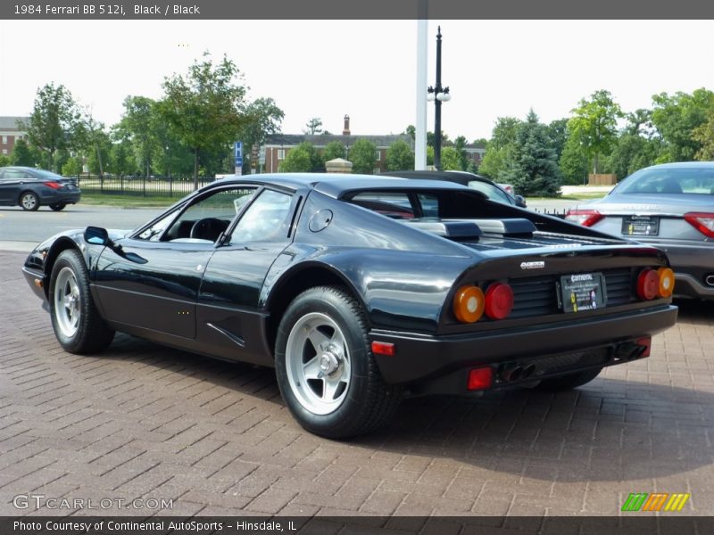 Black / Black 1984 Ferrari BB 512i