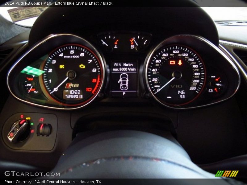  2014 R8 Coupe V10 Coupe V10 Gauges