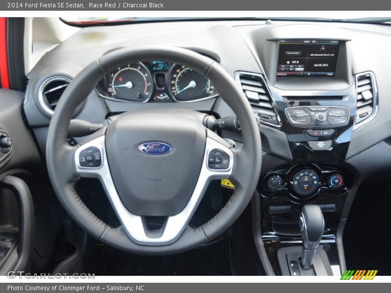 Dashboard of 2014 Fiesta SE Sedan