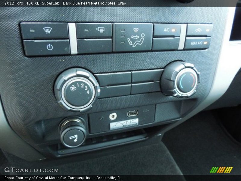 Controls of 2012 F150 XLT SuperCab