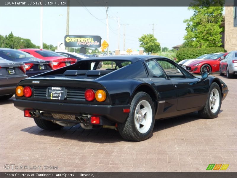 Black / Black 1984 Ferrari BB 512i