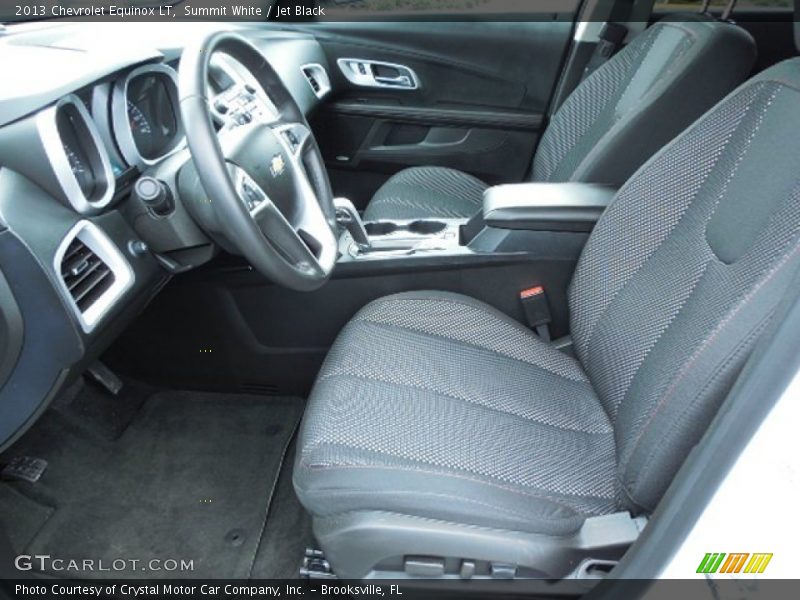 Summit White / Jet Black 2013 Chevrolet Equinox LT