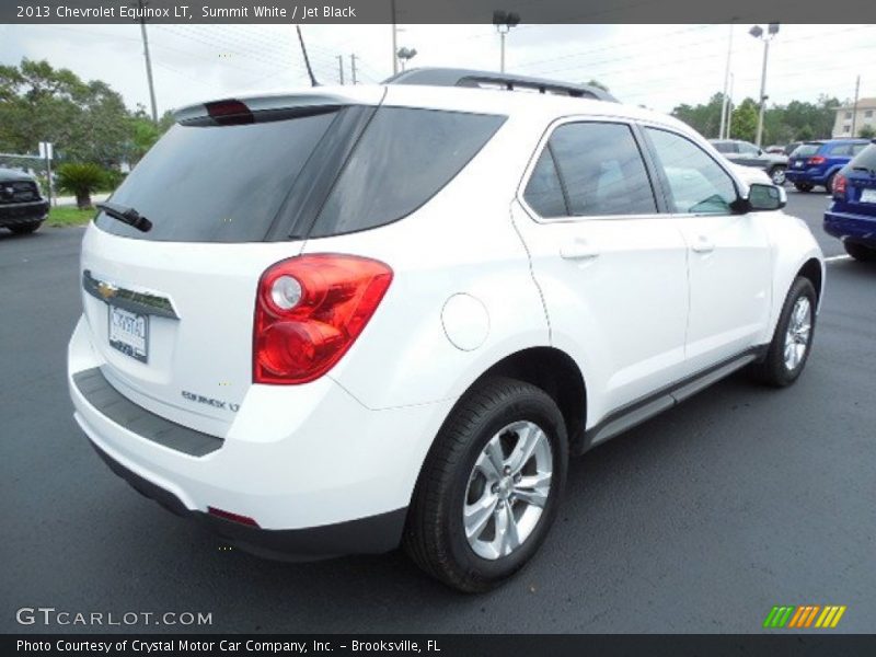 Summit White / Jet Black 2013 Chevrolet Equinox LT