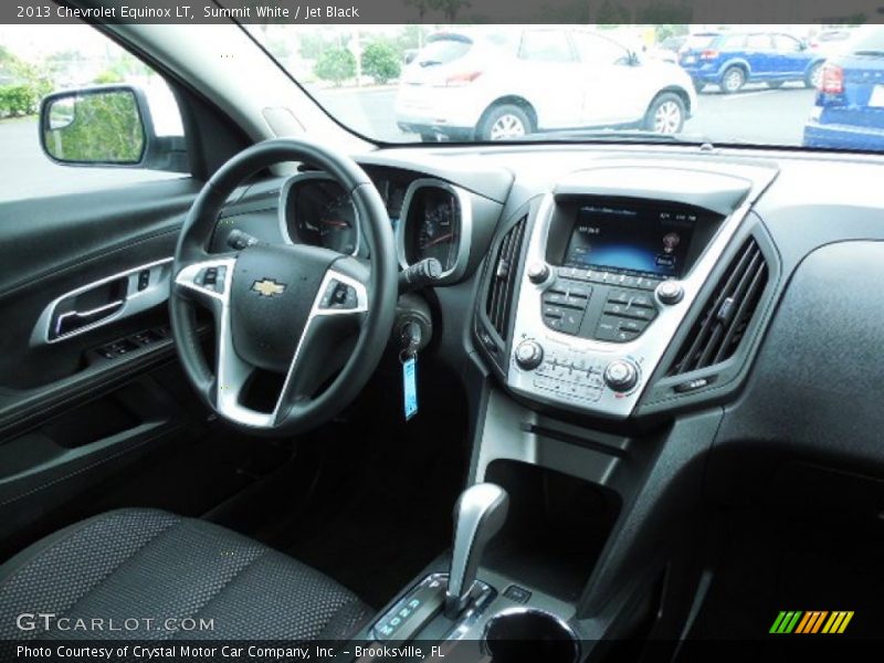 Summit White / Jet Black 2013 Chevrolet Equinox LT