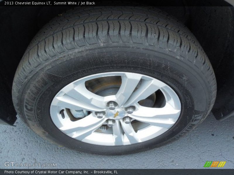 Summit White / Jet Black 2013 Chevrolet Equinox LT