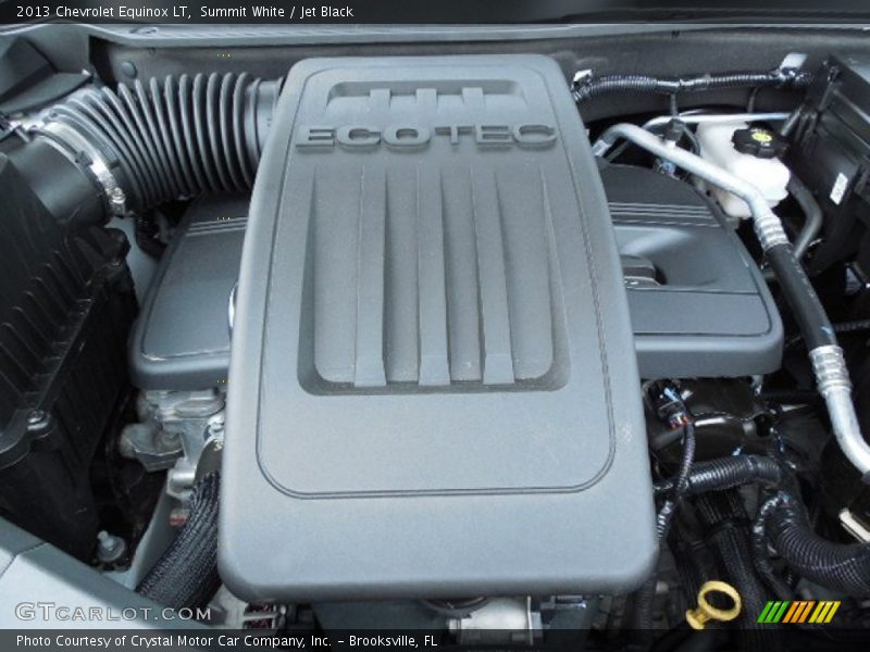 Summit White / Jet Black 2013 Chevrolet Equinox LT