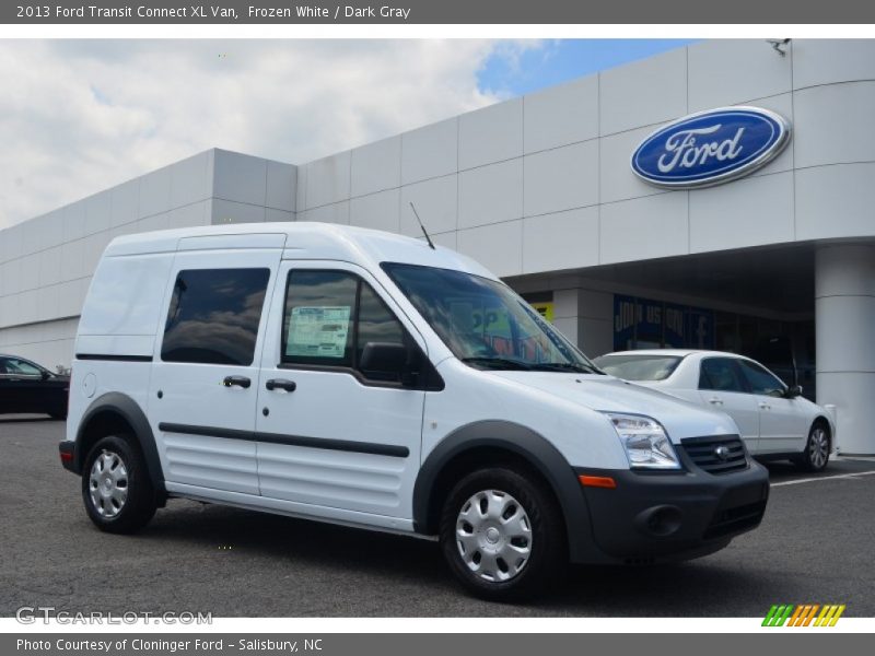 Front 3/4 View of 2013 Transit Connect XL Van