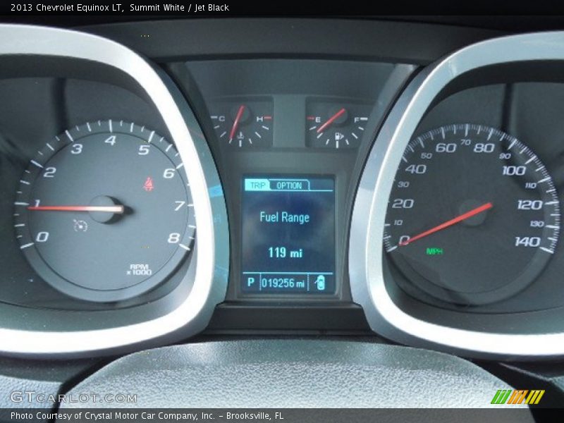 Summit White / Jet Black 2013 Chevrolet Equinox LT