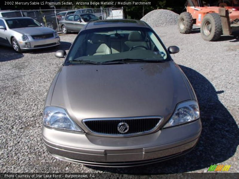 Arizona Beige Metallic / Medium Parchment 2002 Mercury Sable LS Premium Sedan