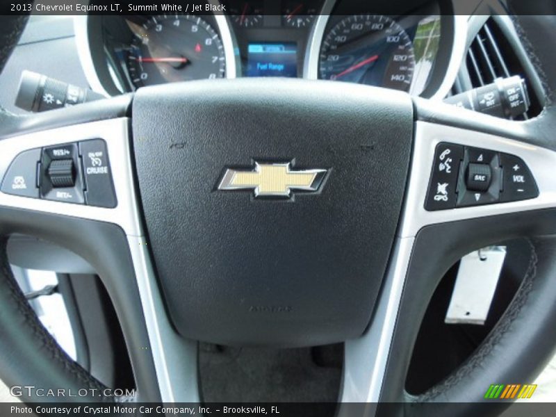 Summit White / Jet Black 2013 Chevrolet Equinox LT