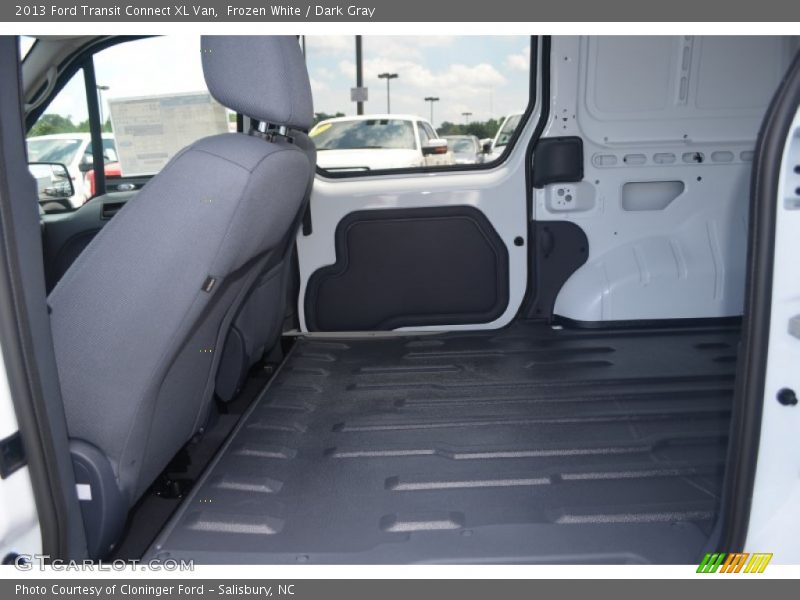 Frozen White / Dark Gray 2013 Ford Transit Connect XL Van