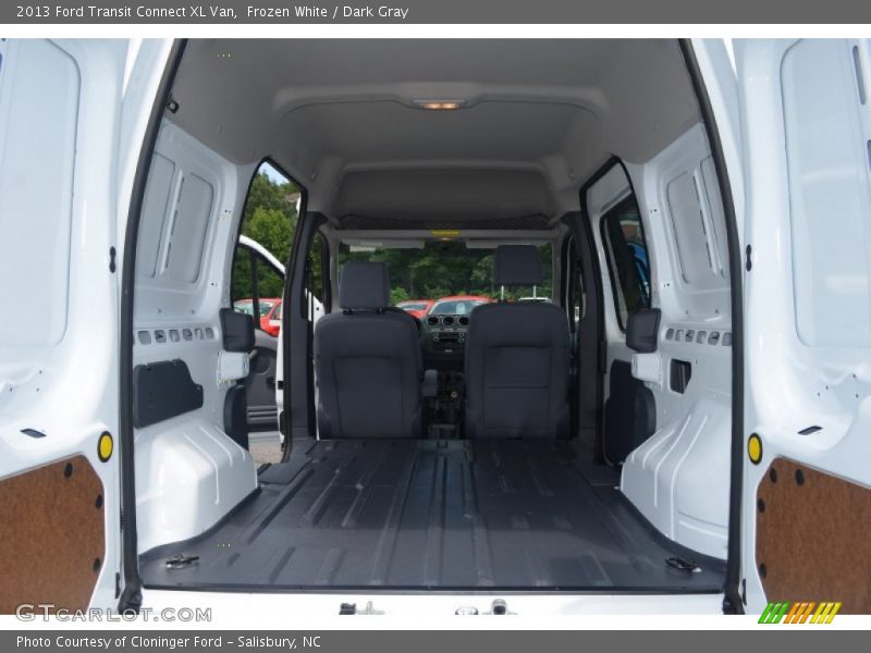 Frozen White / Dark Gray 2013 Ford Transit Connect XL Van