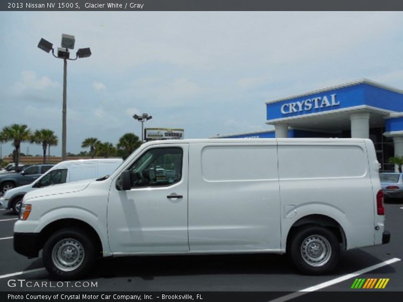 Glacier White / Gray 2013 Nissan NV 1500 S