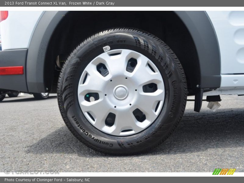 Frozen White / Dark Gray 2013 Ford Transit Connect XL Van