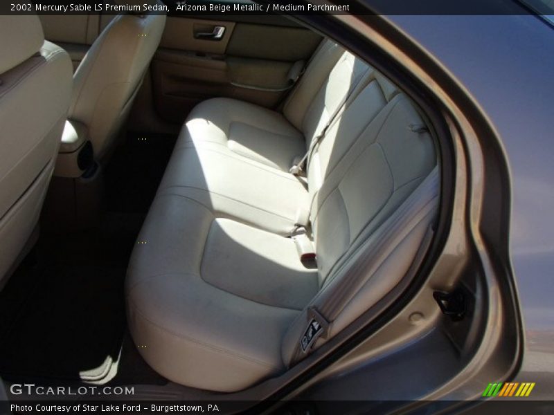 Rear Seat of 2002 Sable LS Premium Sedan