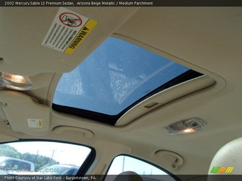 Arizona Beige Metallic / Medium Parchment 2002 Mercury Sable LS Premium Sedan
