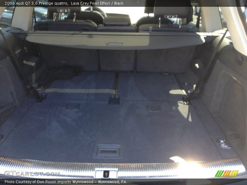 Lava Grey Pearl Effect / Black 2009 Audi Q7 3.6 Prestige quattro