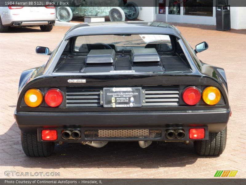 Black / Black 1984 Ferrari BB 512i