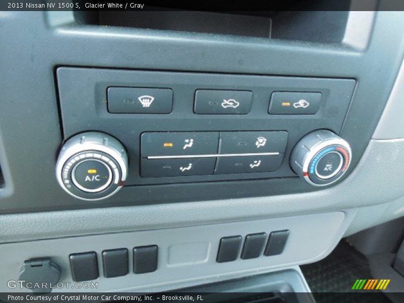 Glacier White / Gray 2013 Nissan NV 1500 S