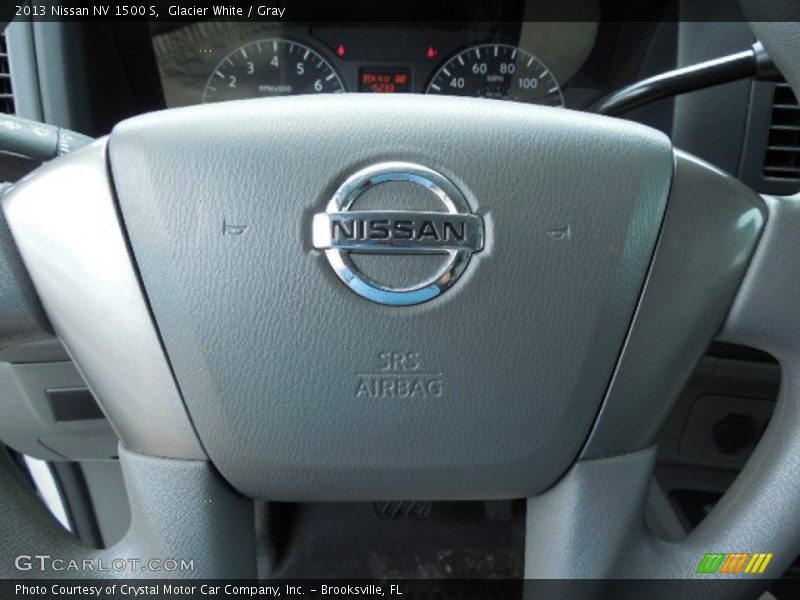 Glacier White / Gray 2013 Nissan NV 1500 S