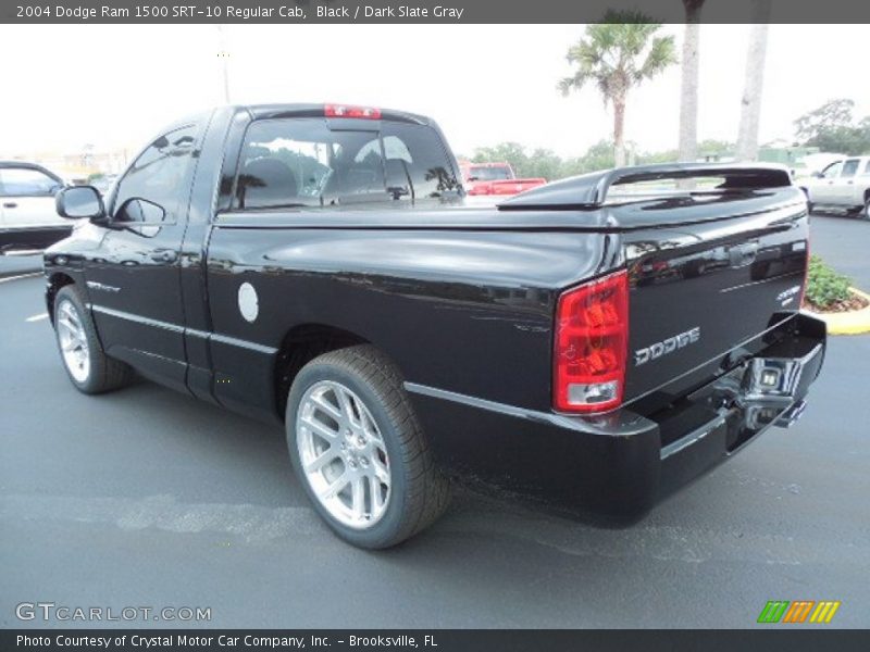 Black / Dark Slate Gray 2004 Dodge Ram 1500 SRT-10 Regular Cab