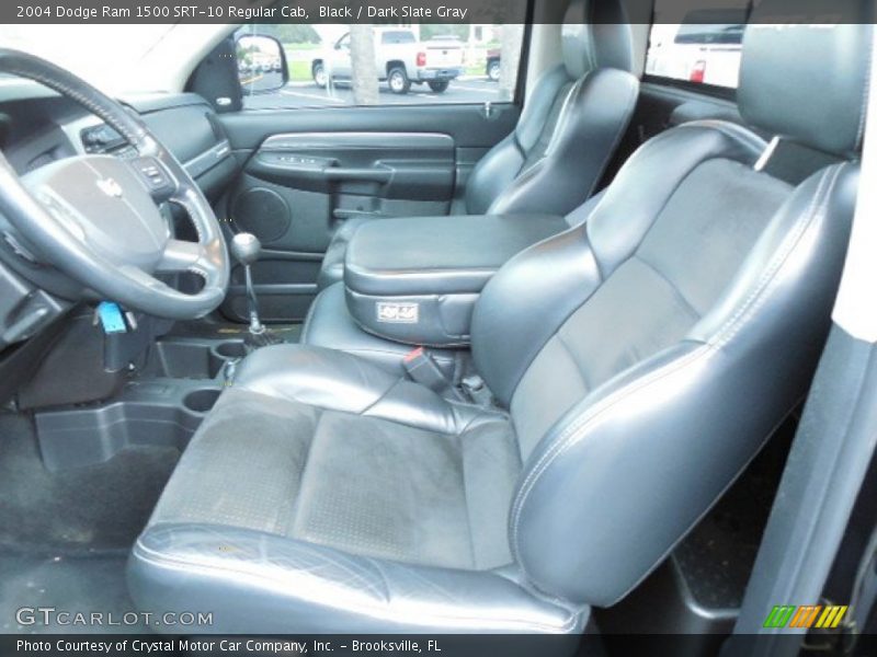  2004 Ram 1500 SRT-10 Regular Cab Dark Slate Gray Interior