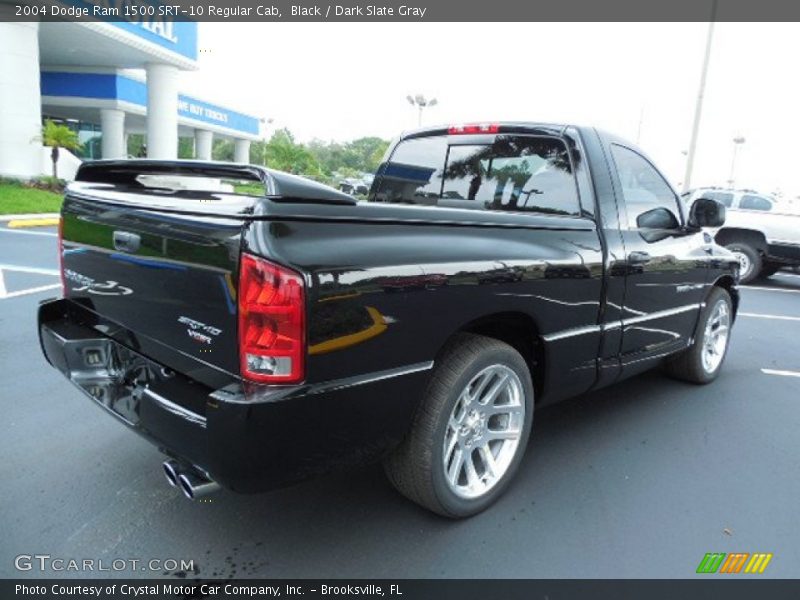 Black / Dark Slate Gray 2004 Dodge Ram 1500 SRT-10 Regular Cab