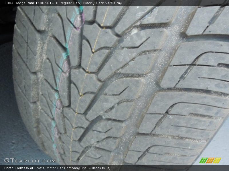 Black / Dark Slate Gray 2004 Dodge Ram 1500 SRT-10 Regular Cab
