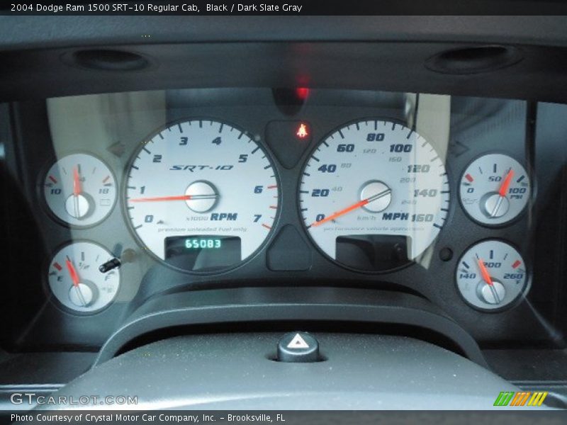  2004 Ram 1500 SRT-10 Regular Cab SRT-10 Regular Cab Gauges