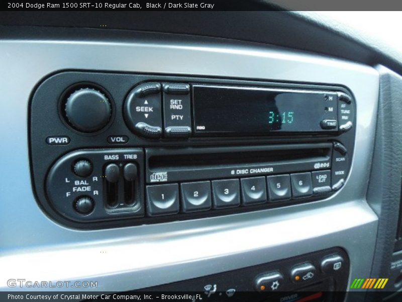 Audio System of 2004 Ram 1500 SRT-10 Regular Cab