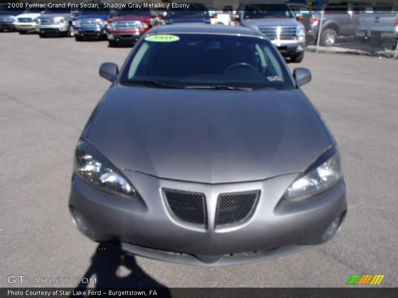 Shadow Gray Metallic / Ebony 2008 Pontiac Grand Prix Sedan