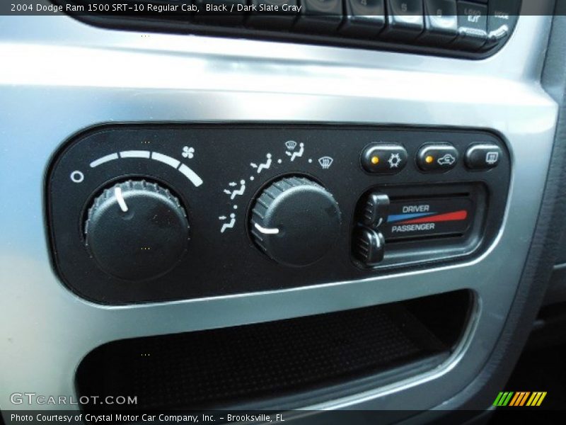 Black / Dark Slate Gray 2004 Dodge Ram 1500 SRT-10 Regular Cab