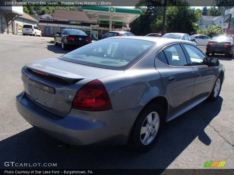 Shadow Gray Metallic / Ebony 2008 Pontiac Grand Prix Sedan