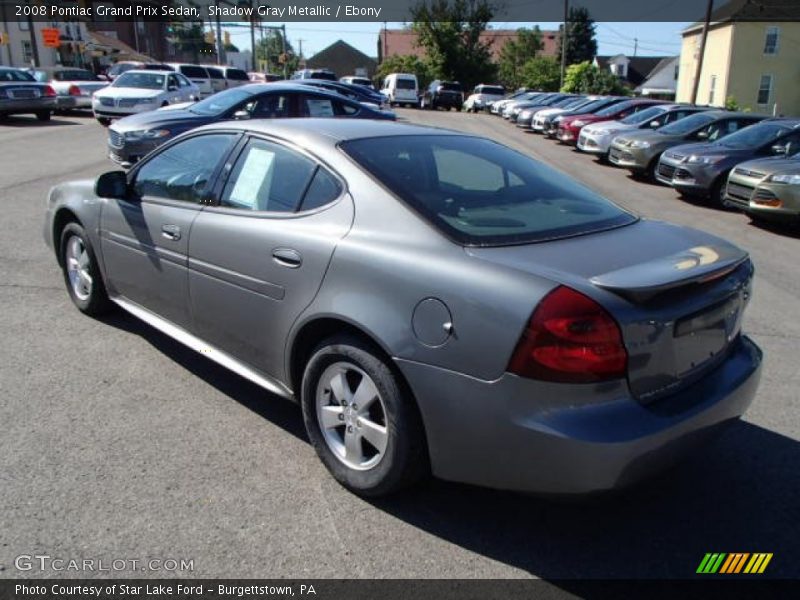 Shadow Gray Metallic / Ebony 2008 Pontiac Grand Prix Sedan