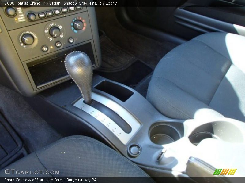 Shadow Gray Metallic / Ebony 2008 Pontiac Grand Prix Sedan