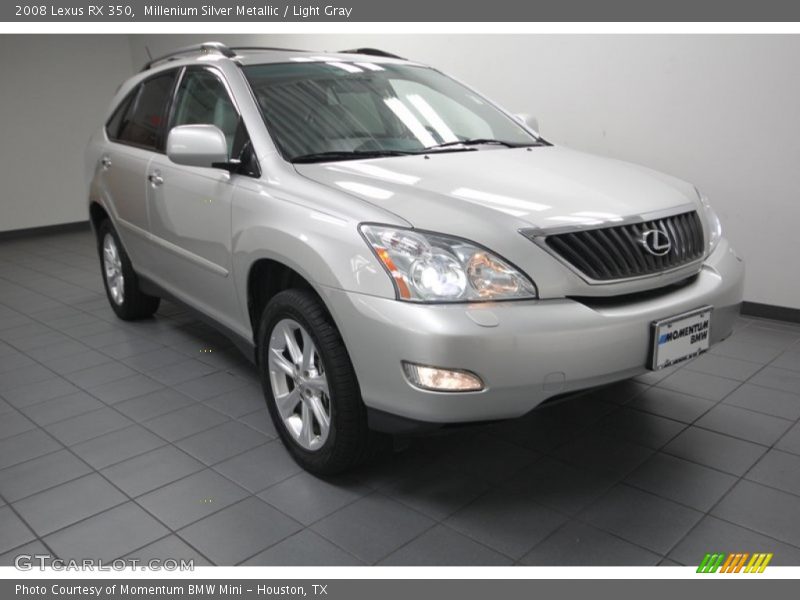Millenium Silver Metallic / Light Gray 2008 Lexus RX 350