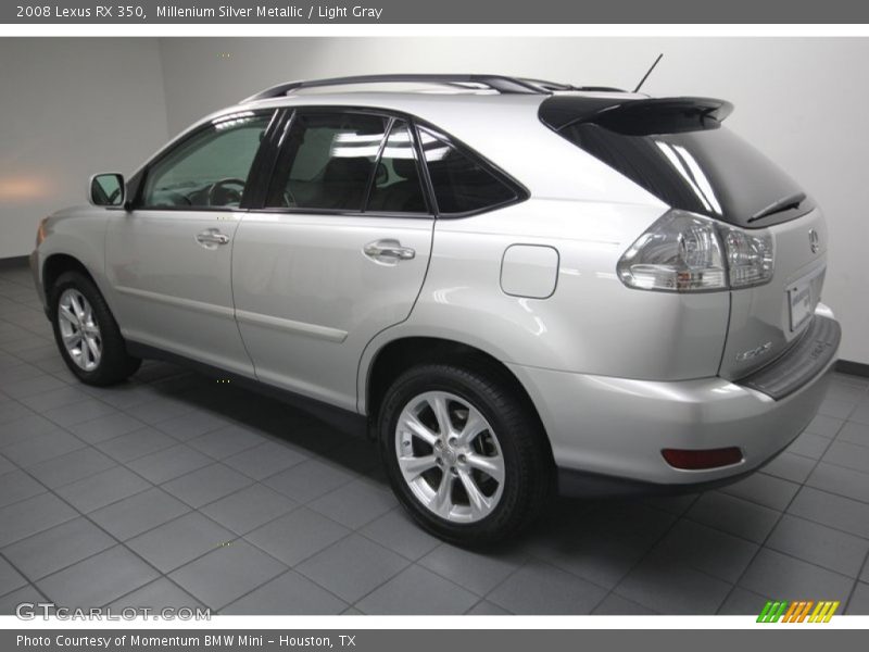 Millenium Silver Metallic / Light Gray 2008 Lexus RX 350