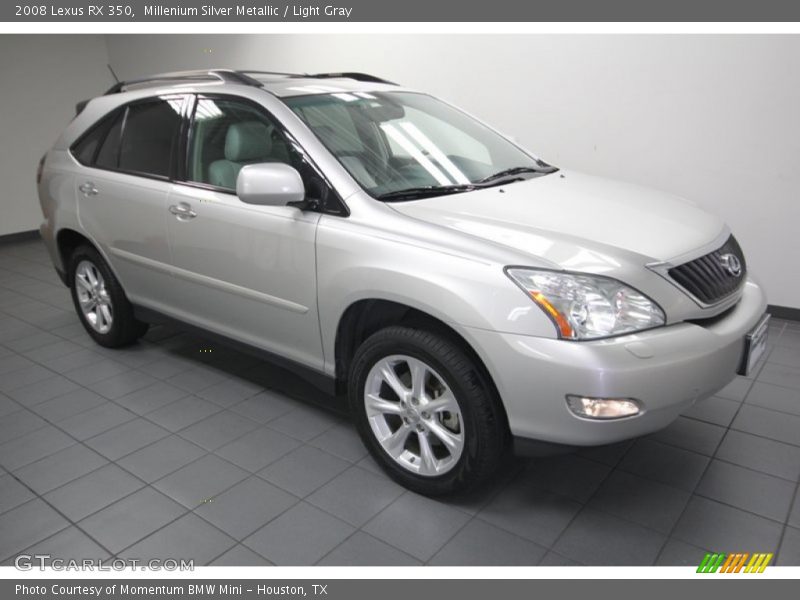 Millenium Silver Metallic / Light Gray 2008 Lexus RX 350