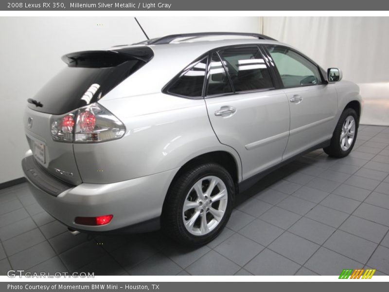 Millenium Silver Metallic / Light Gray 2008 Lexus RX 350