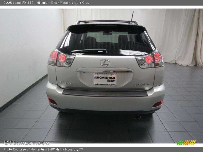 Millenium Silver Metallic / Light Gray 2008 Lexus RX 350