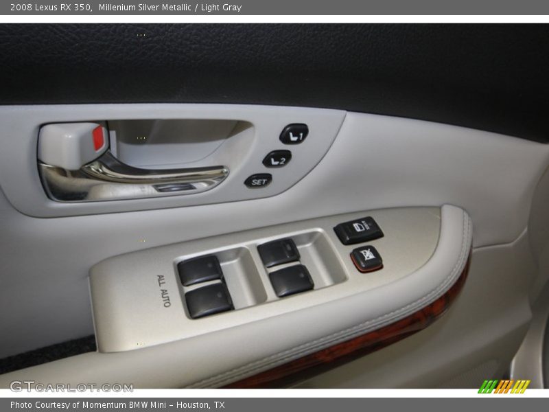 Millenium Silver Metallic / Light Gray 2008 Lexus RX 350