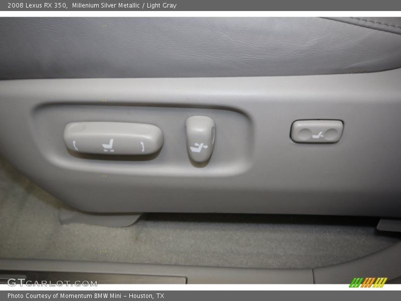 Millenium Silver Metallic / Light Gray 2008 Lexus RX 350