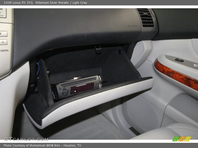 Millenium Silver Metallic / Light Gray 2008 Lexus RX 350