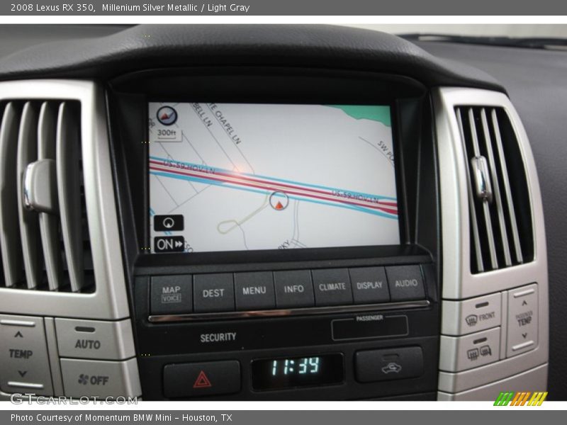 Millenium Silver Metallic / Light Gray 2008 Lexus RX 350