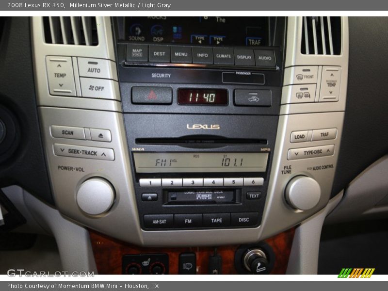 Millenium Silver Metallic / Light Gray 2008 Lexus RX 350