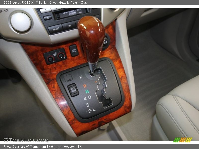 Millenium Silver Metallic / Light Gray 2008 Lexus RX 350