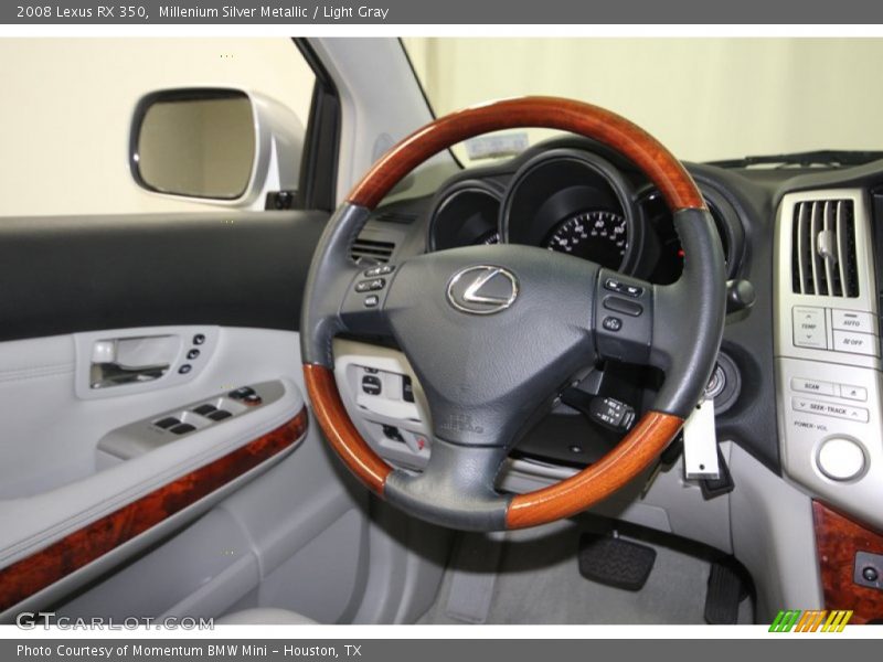 Millenium Silver Metallic / Light Gray 2008 Lexus RX 350