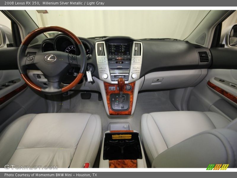 Millenium Silver Metallic / Light Gray 2008 Lexus RX 350