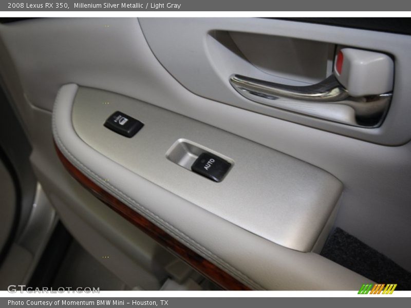 Millenium Silver Metallic / Light Gray 2008 Lexus RX 350